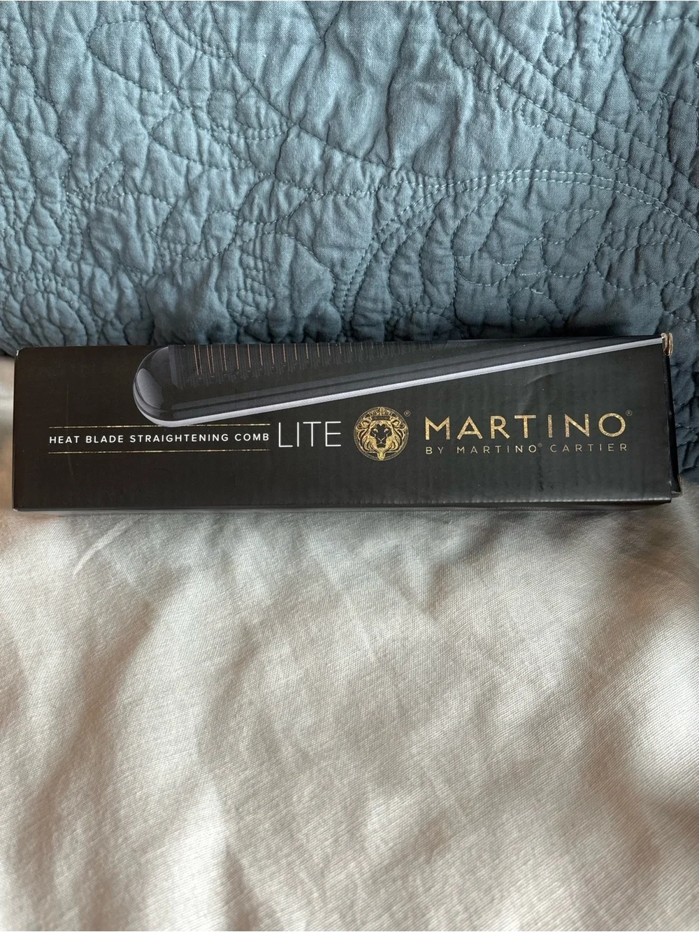 Martino Heat Blade Lite Hair Straightening Comb New in Box